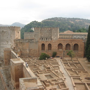 Alcazaba in Alhambra